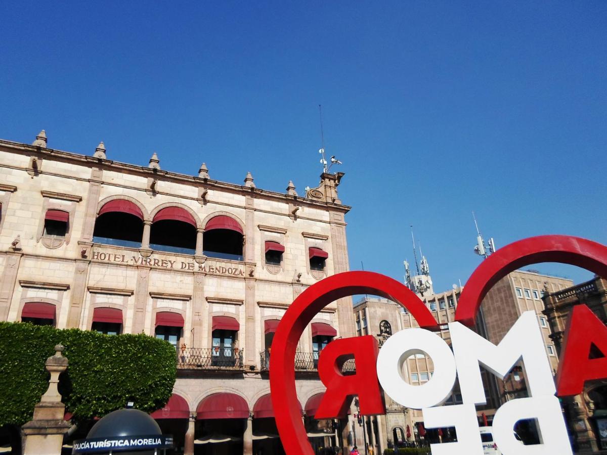 Virrey De Mendoza Hotel Morelia Eksteriør billede
